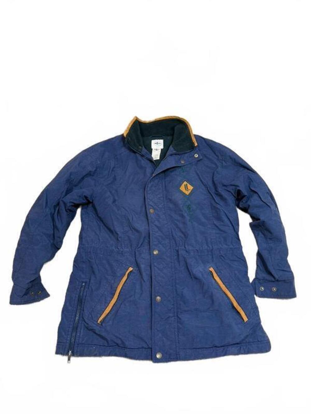 Vintage Millers Sportswear Blue Barn Coat Fleece Lined USA Size L